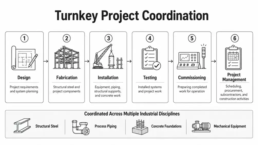 turnkey project coordination